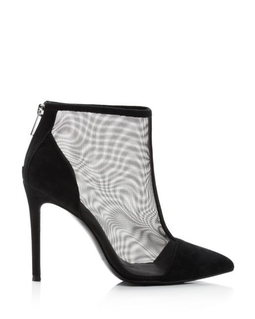 charles david cashmere mesh bootie