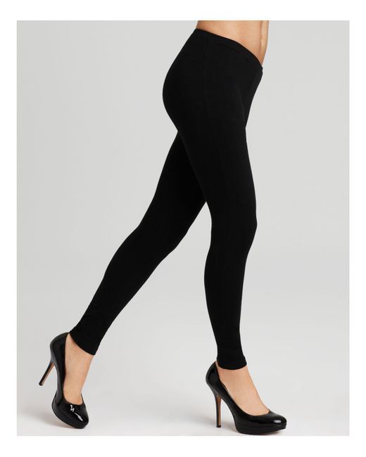 Lyst Hue Leggings Cotton u2243 in Black Save 50