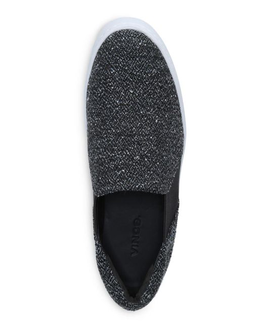 vince women's warren slip on platform sneaker