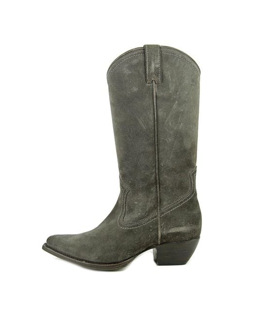 pointed toe flat tall boots