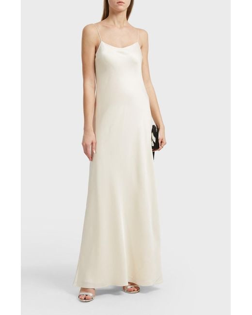 Spaghetti Strap Silk Dress