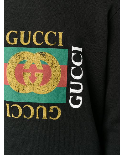 Work Vans For Sale >> Gucci Logo Sweatshirt in Black for Men | Lyst Work Vans For Sale >> Gucci Logo Sweatshirt in Black for Men | Lyst