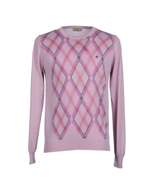 purple jumper for men