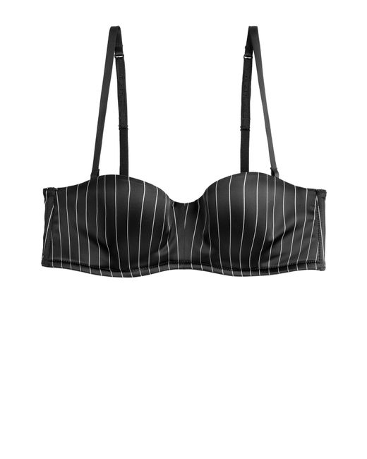 Chantal thomass Exquise Balconette Bra - Stripes in Black | Lyst