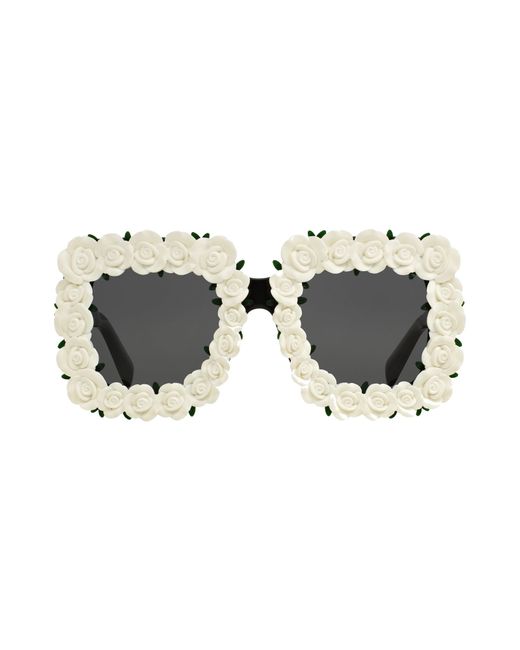 Dolce & gabbana Sunglasses in White | Lyst