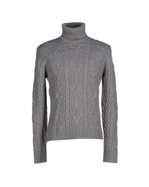  Kaos Turtleneck  in Gray for Men Grey Lyst