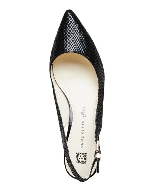 anne klein ozella pointed toe flat