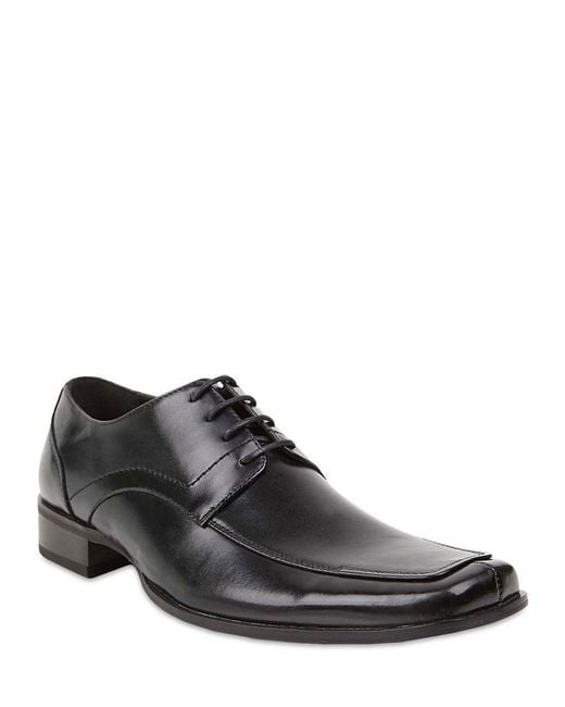 Steve madden Evollve Leather Shoes in Black for Men - Save 37% | Lyst