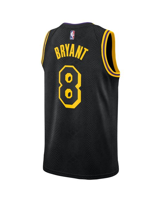 Nike Kobe Bryant Nba Swingman Jersey in Black for Men - Lyst