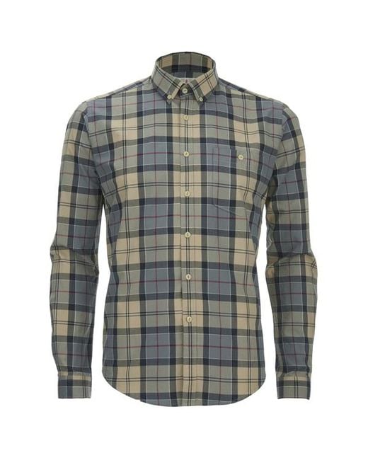 barbour hemd tartan