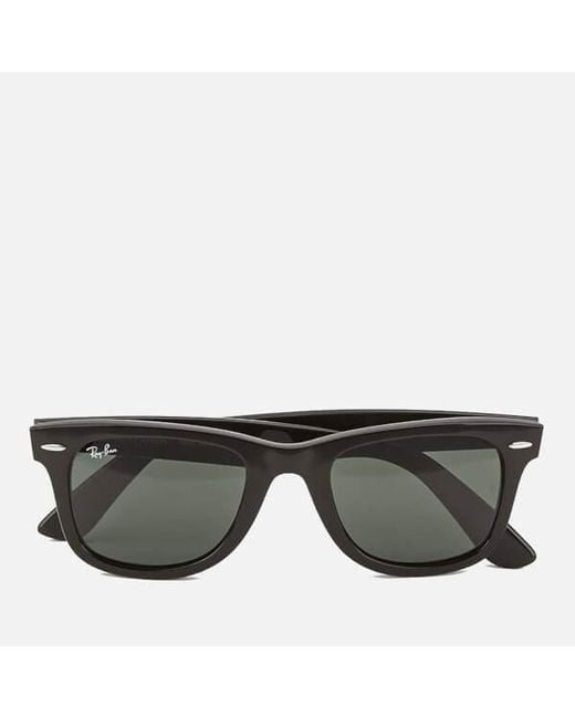 Lyst Ray Ban Rayban Original Wayfarer Sunglasses Black In Black For Men 3227