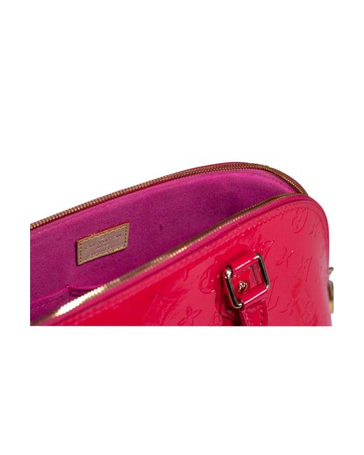 Louis Vuitton Hot Pink Patent Leather Shoulder Bag in Pink - Lyst