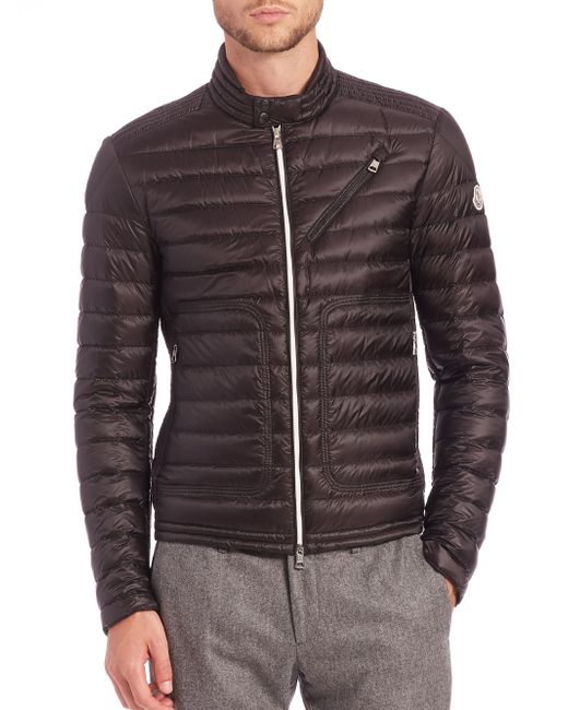 moncler puffer jacket brown