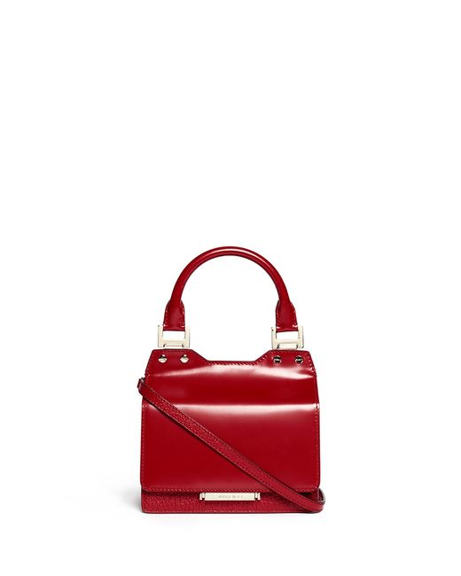 jimmy choo red handbag