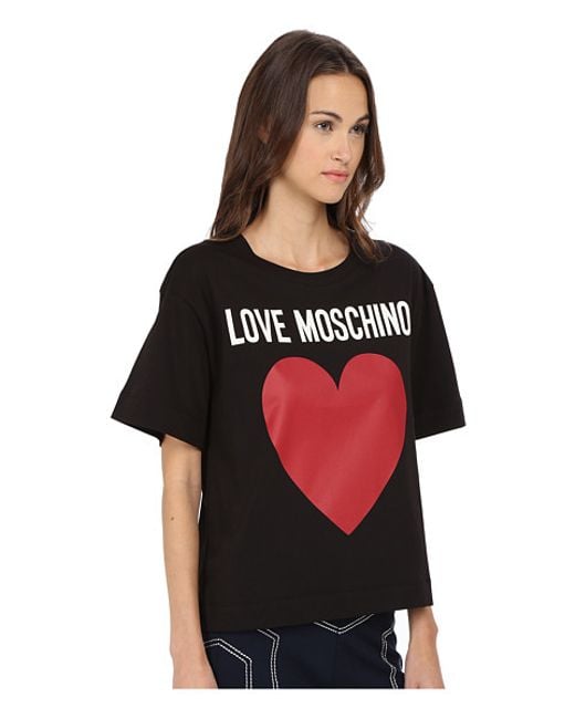 love moschino shirt black