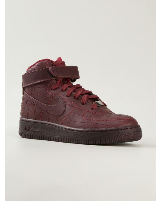 acheter nike dunk freddy krueger - Nike Air Force 1 Sneakers in Red | Lyst
