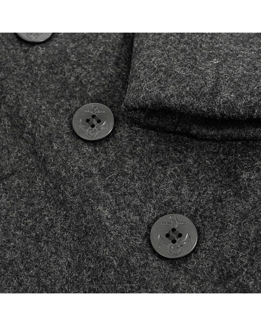 Schott Nyc Peacoat With Insert In Black For Men Lyst Share On Facebook