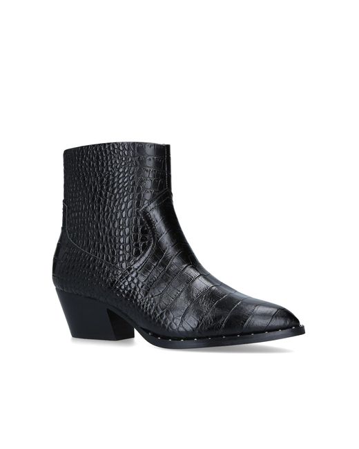 aldo block heel booties