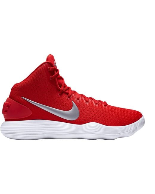 Lyst - Nike React Hyperdunk 2017 Basketball Shoes in Red for Men