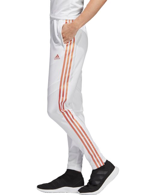 Lyst Adidas Metallic Tiro 19 Soccer Training Pants in White