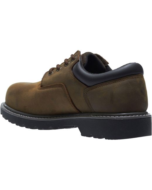 Wolverine Floorhand Oxford Steel Toe Work Shoes in Brown for Men Lyst