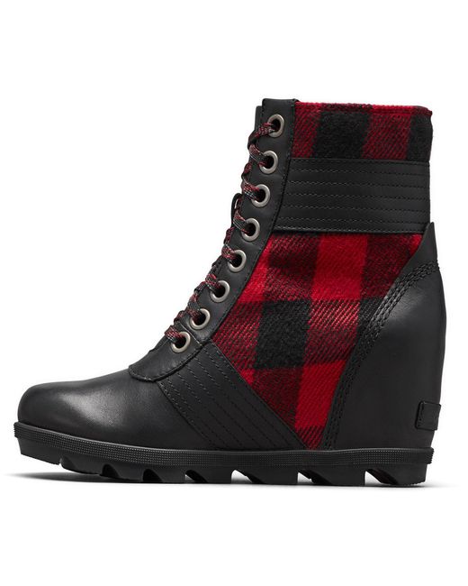 black sorel lexie wedge