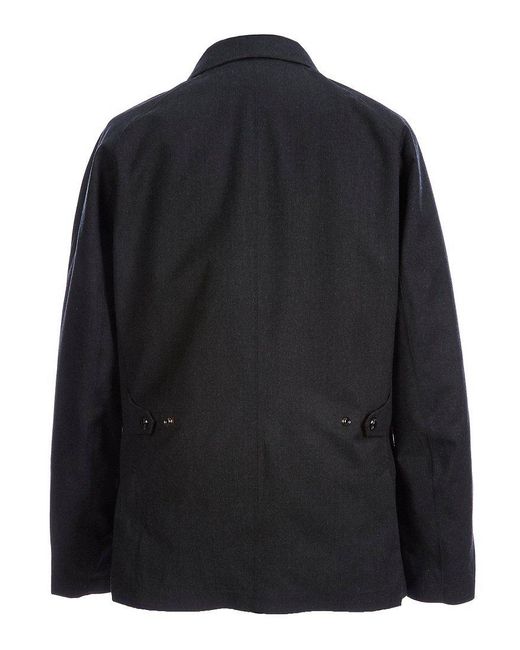 ... Polo Ralph Lauren | Black 3-in-1 Wool Twill Coat for Men ...