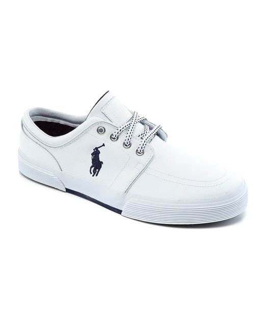 ralph lauren off white shoes