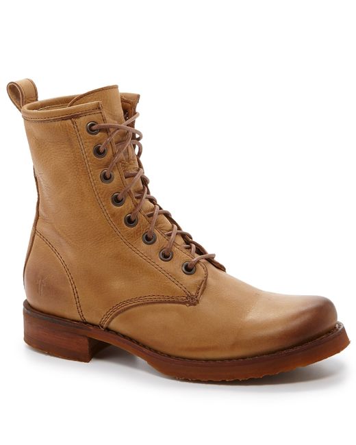 frye combat boots veronica
