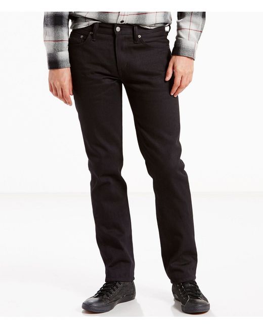 Levi's Levi´s® 511 Slim-fit Rigid Jeans in Black for Men | Lyst