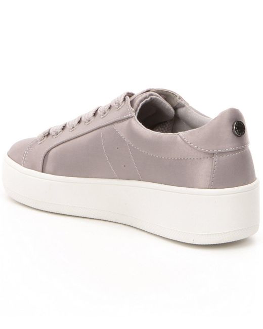 steve madden satin sneakers