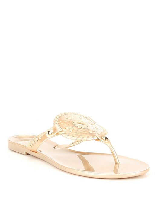 jack rogers black jelly sandals