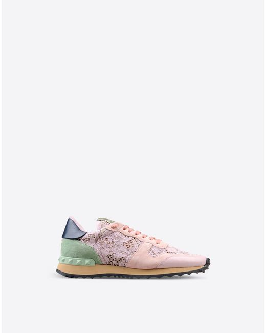valentino pink pp sneakers