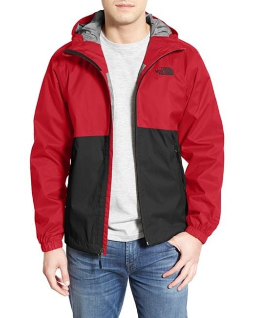 The north face 'millerton' Dryvent Waterproof Hooded Jacket in Red for ...