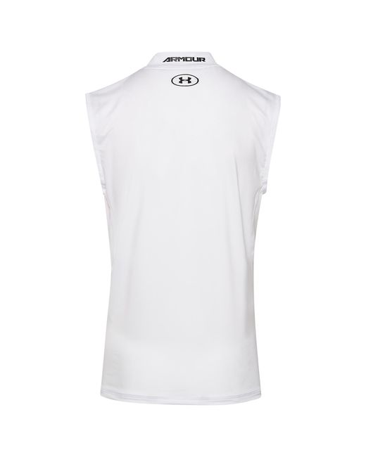 Download Under Armour Ftbl S/s Compression Mock in White for Men - Lyst