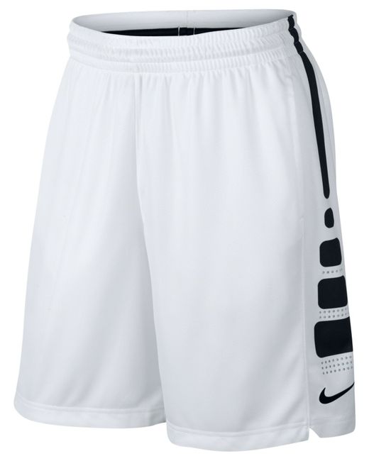nike basketball shorts black and white