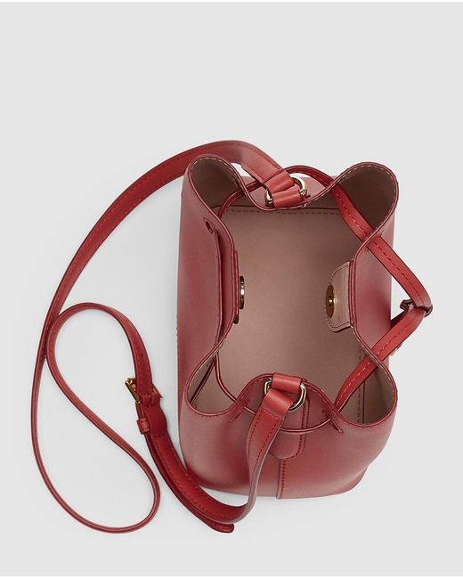Ralph Lauren Red Bucket Bag | SEMA Data 