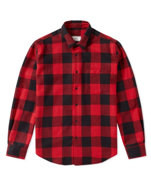 ahmed flannel overshirt