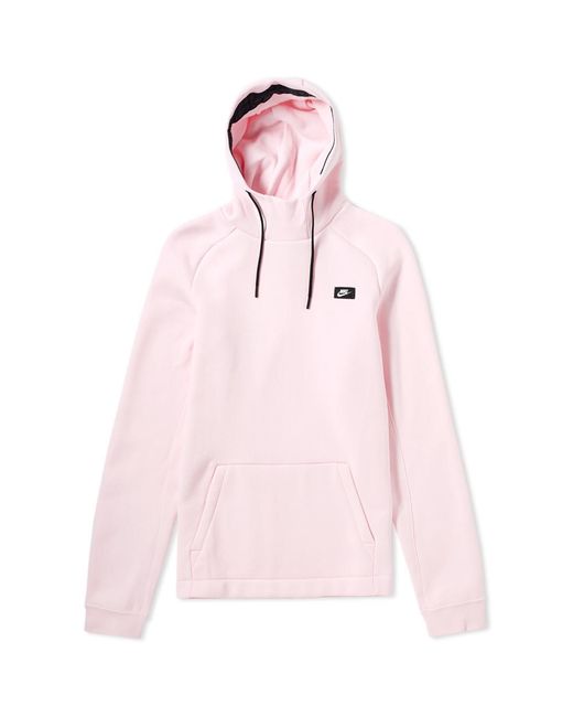 Nike Modern Pullover Hoody in Pink for Men | Lyst