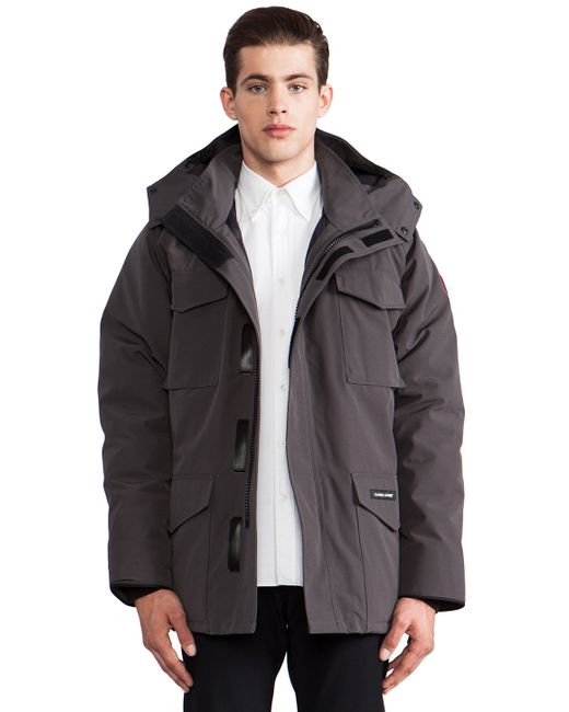Canada Goose down outlet official - Canada goose Constable Parka in Gray for Men (Graphite) | Lyst