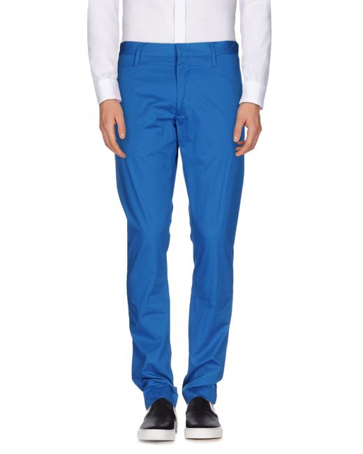 Marc by marc jacobs Casual Trouser in Blue for Men (Azure) | Lyst