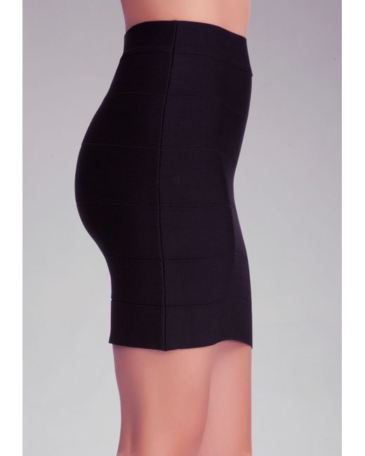 bandage skirt black