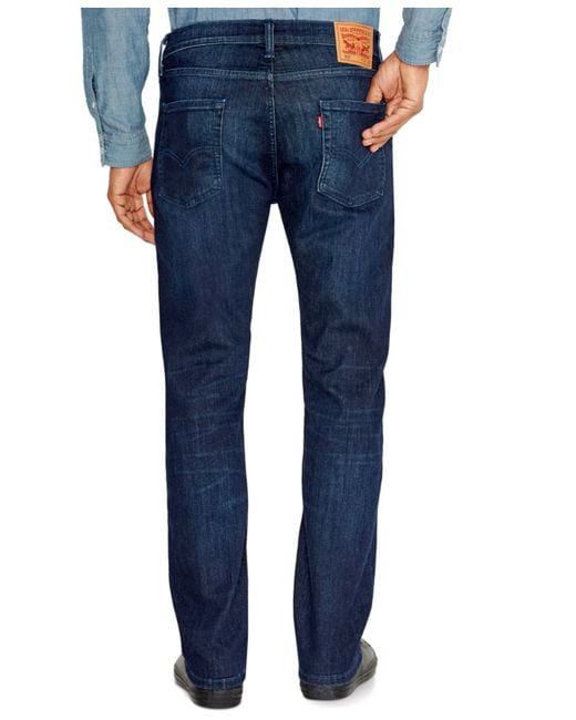 Levi's Men's 513 Slim Straight-fit Motion Stretch Jeans in Blue for Men ...