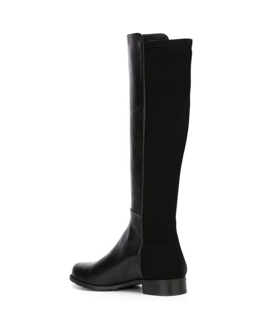 Stuart weitzman The Reserve Boot in Black - Save 40% | Lyst