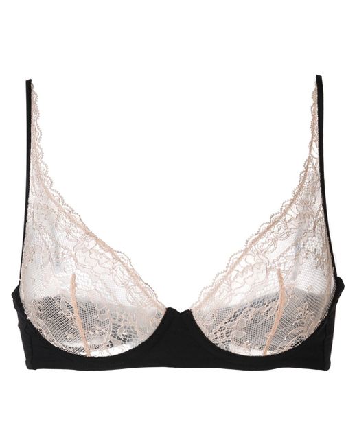 Maison close 'la Cavaliere' Wire Bra Women Nylon/polyester