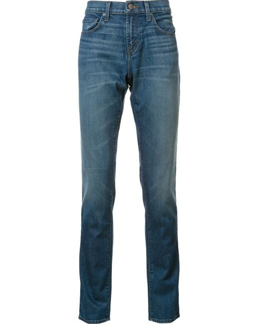 J brand Straight Leg Jeans in Blue for Men | Lyst