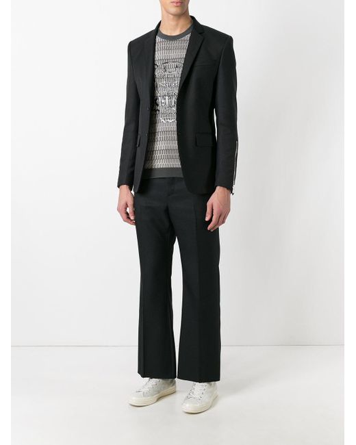 balenciaga flared trousers