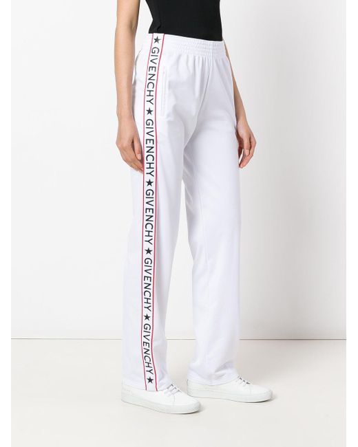 givenchy white track pants