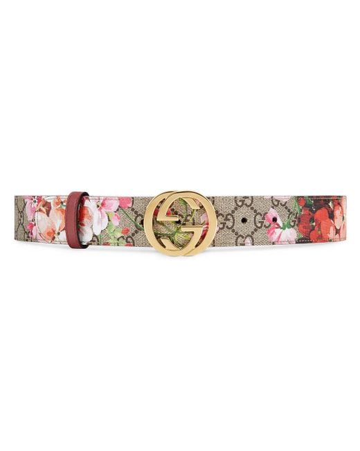 Gucci Gg Blooms Belt Lyst