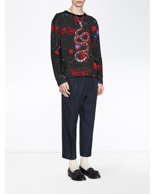 gucci sweatpants snake